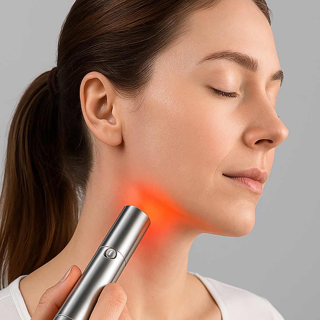 Red And Near-Infrared LED Light Torch - Handheld Device With Five Wavelengths
