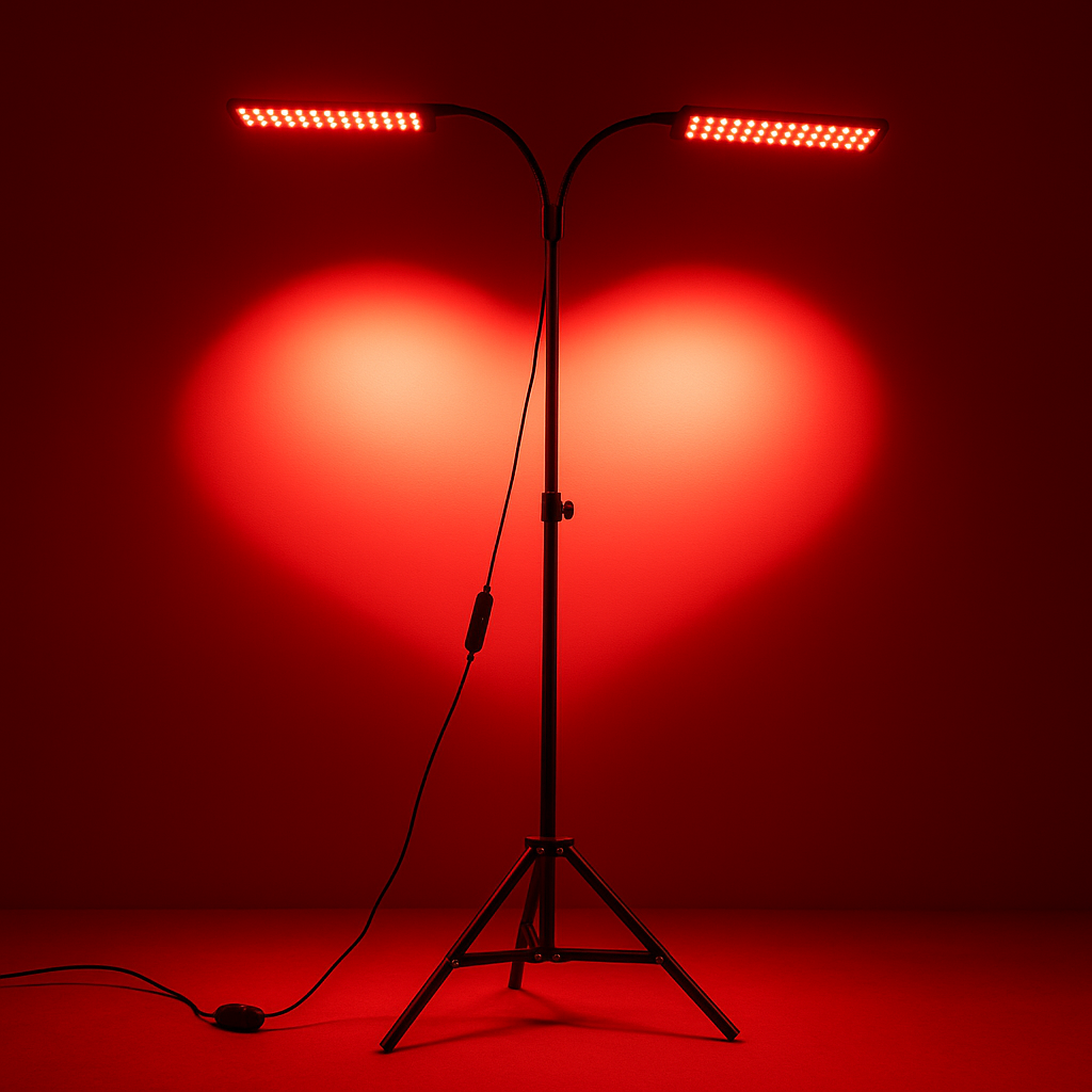 Flexible Red Light Therapy Lamp for Home and Personal Use