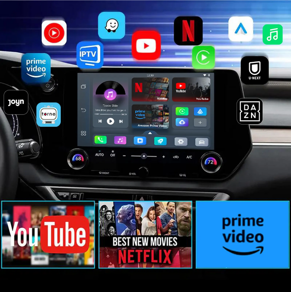 NovaLink Wireless CarPlay and Android Auto Adapter With App Hub