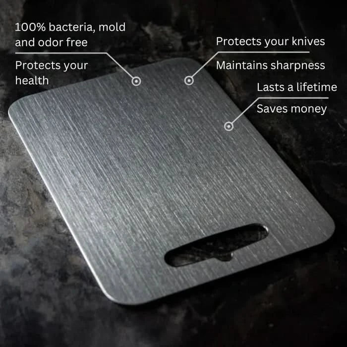 AeroGuard Titanium Cutting Board With Hygienic And Durable Surface