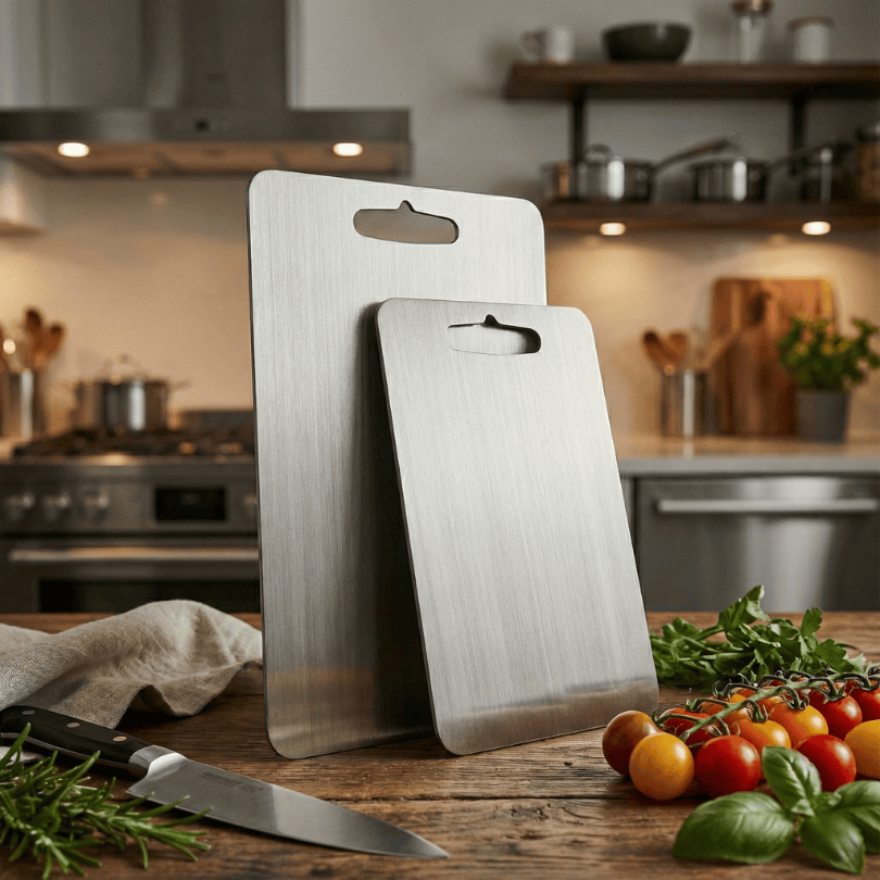 AeroGuard Titanium Cutting Board With Hygienic And Durable Surface