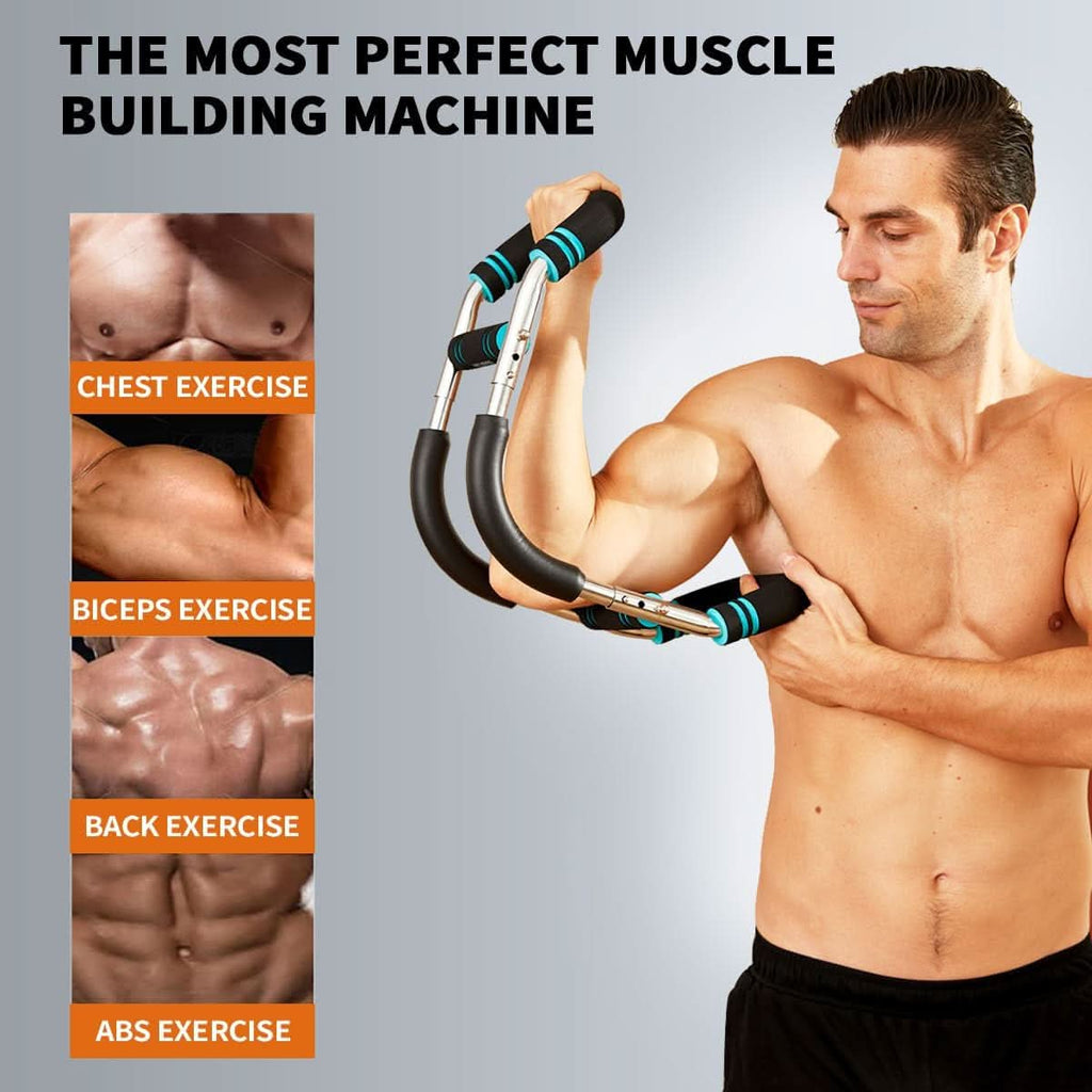 NovaFlex Adjustable Power Twister For Forearms, Triceps And Chest Bar
