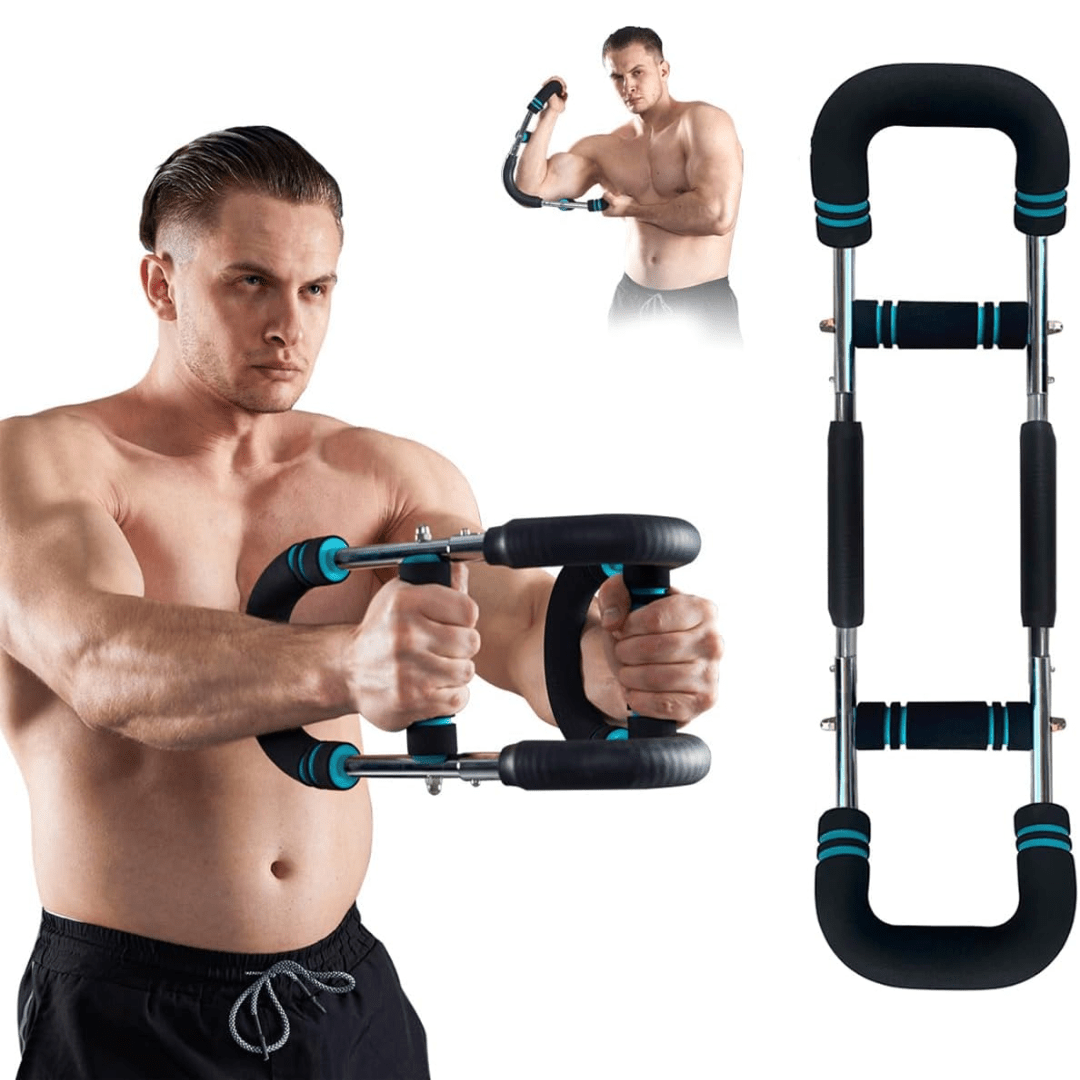 NovaFlex Adjustable Power Twister For Forearms, Triceps And Chest Bar