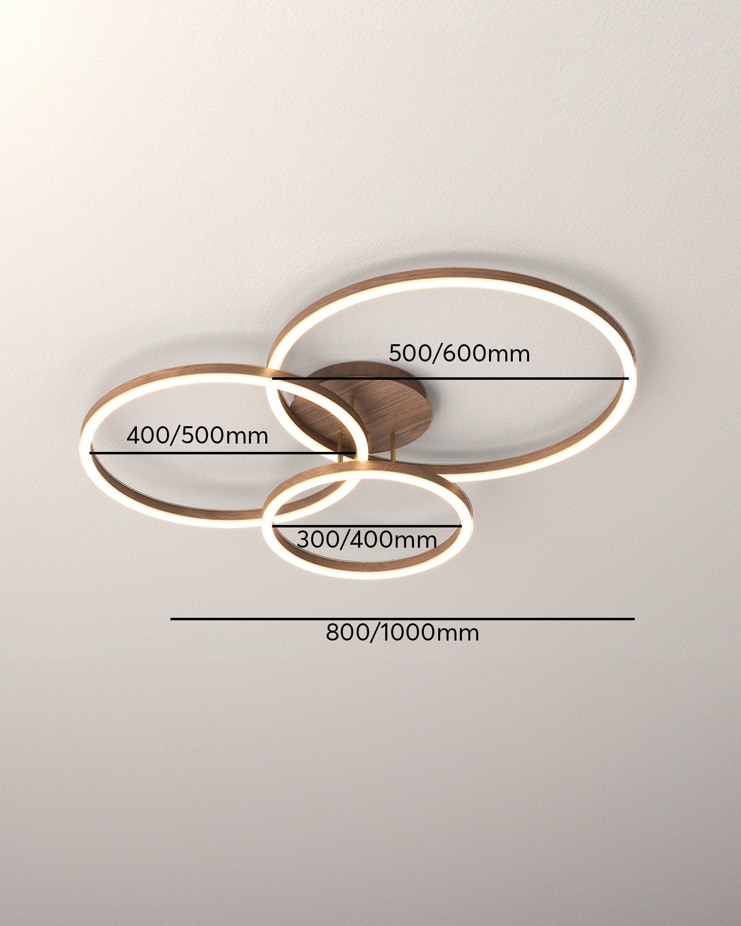 Asteron Geometric LED Ceiling Light Flush Mount for Modern Homes