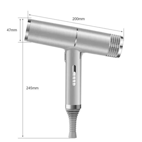 سشوار حرفه‌ای فوق‌العاده سبک AeroVibe برای حالت‌دهی سریع مو