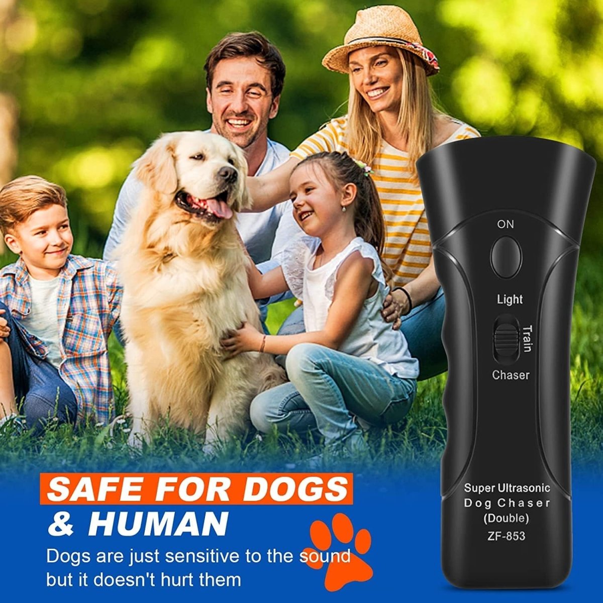 AeroGuard Ultrasonic Bark Deterrent For Dogs Indoor Use