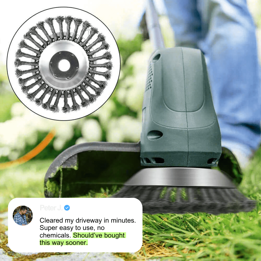 EdgeBlade Max 10 000 ford./perc acélvágó kemény gyomokhoz