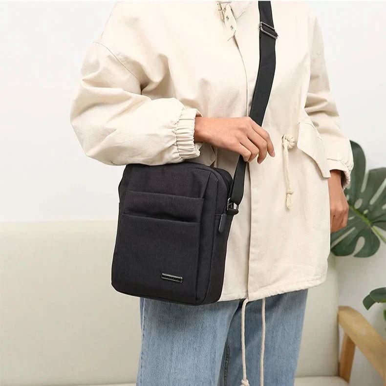 کیف دوشی مردانه ضدآب CityGuard با طراحی ضد سرقت