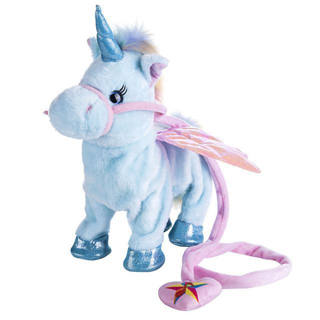 Enchanted Walking And Singing Unicorn Plush Toy For Kids
