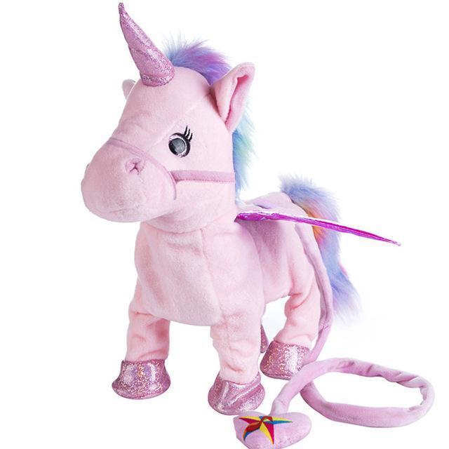 Enchanted Walking And Singing Unicorn Plush Toy For Kids