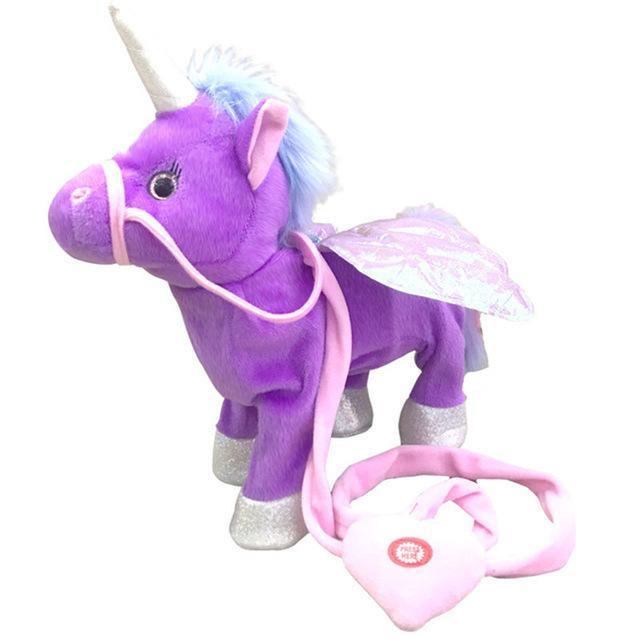 Enchanted Walking And Singing Unicorn Plush Toy For Kids
