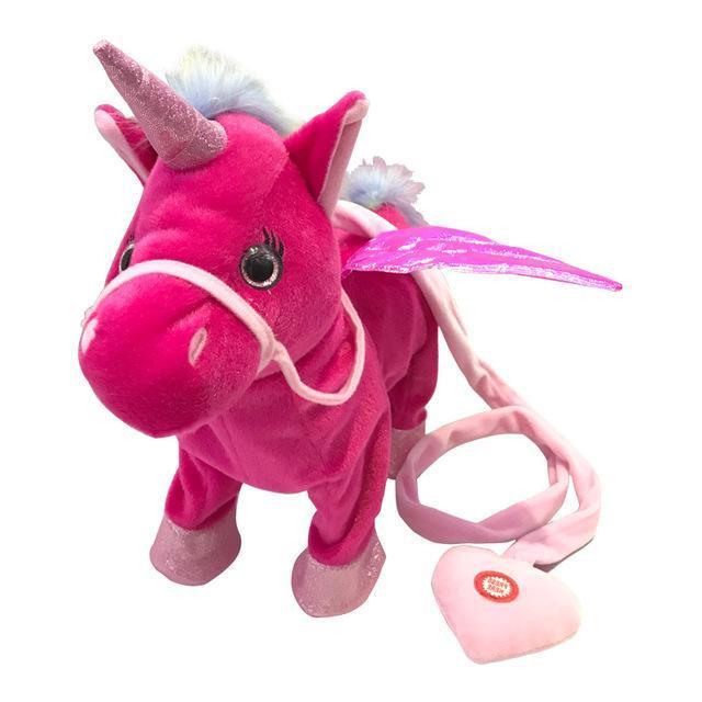Enchanted Walking And Singing Unicorn Plush Toy For Kids