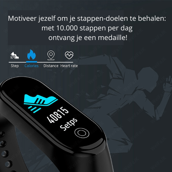 AeroPulse Bluetooth Smartwatch With Health And Fitness Tracking