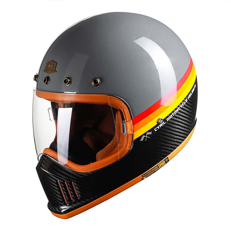 AeroNova Carbon Fiber Pro Full Face Motorcycle Helmet DOT and ECE Approved