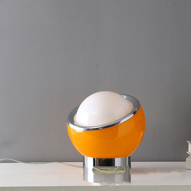NovaLux Opal Desk Lamp In Bauhaus Glass Style Lighting