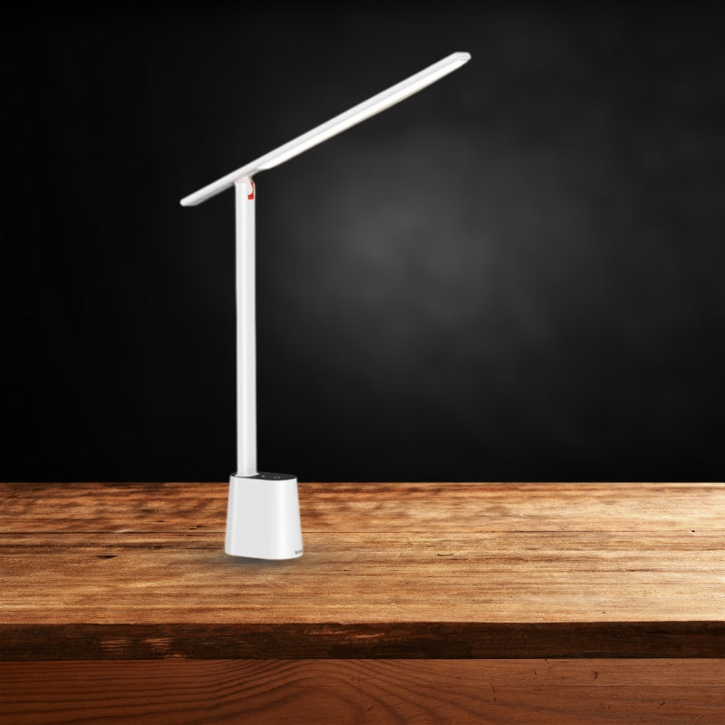 LumaFold Slim Klappbare LED-Schreibtischlampe mit intelligenter Augenschutzbeleuchtung