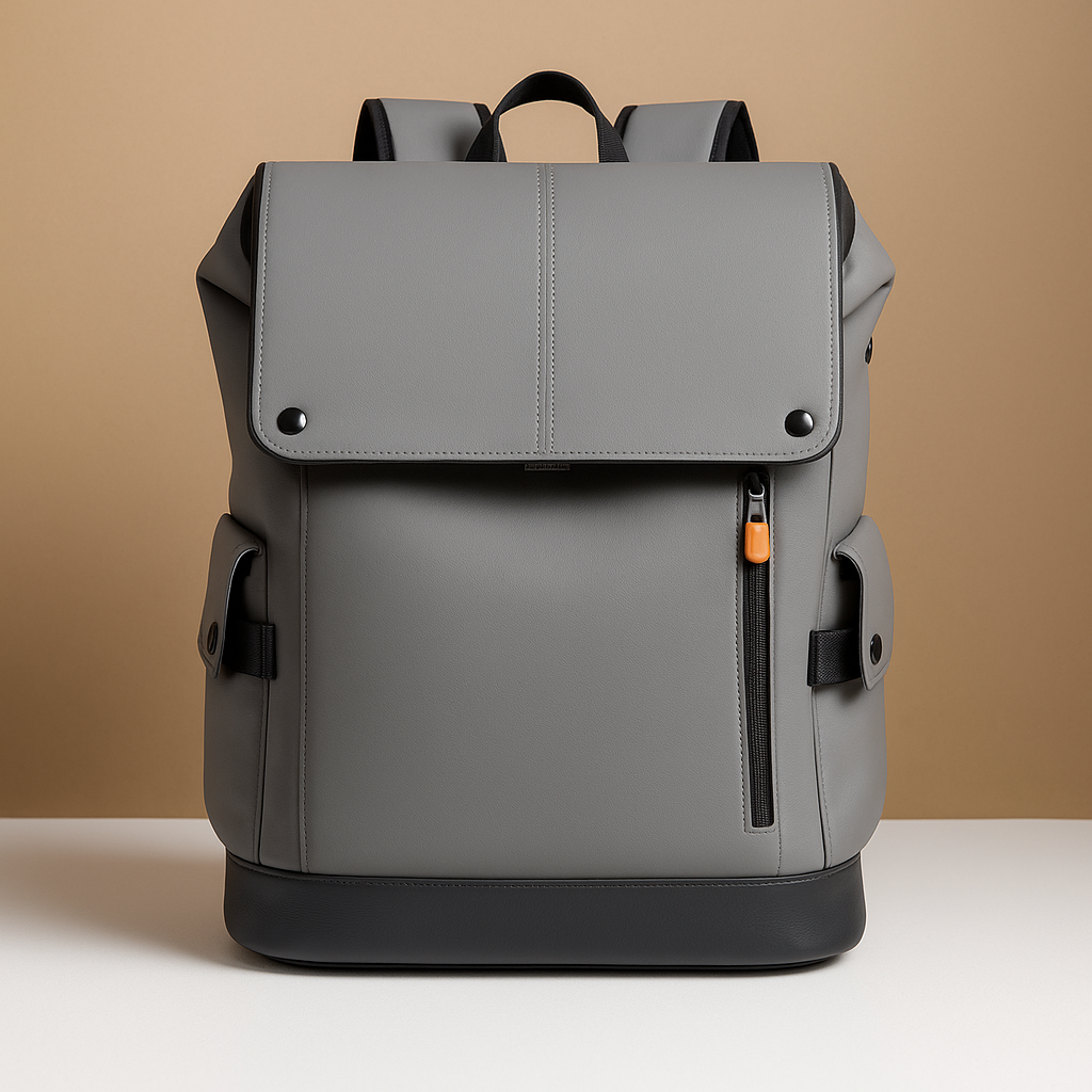 Waterproof Leather Laptop Backpack for Men NovaTrail