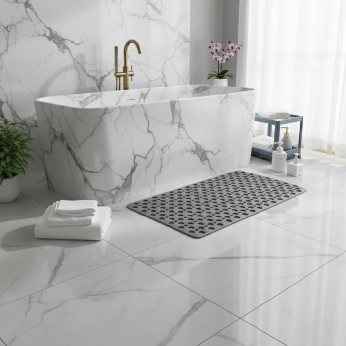 SureStep Luxury Anti Slip Shower Mat With Quick Drainage And Hygienic Comfort