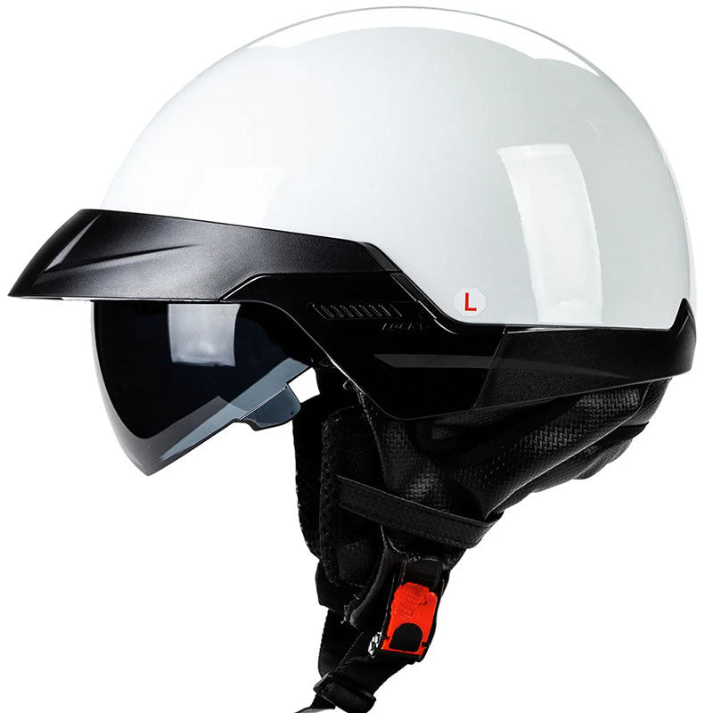 Casco Aperto AstraRidge Cruiser in Stile Harley Omologato DOT