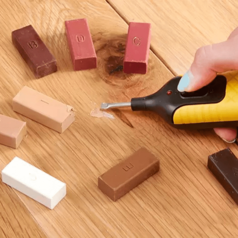 Sada na opravu topného pera TimberMelt System s voskem pro barevné sladění