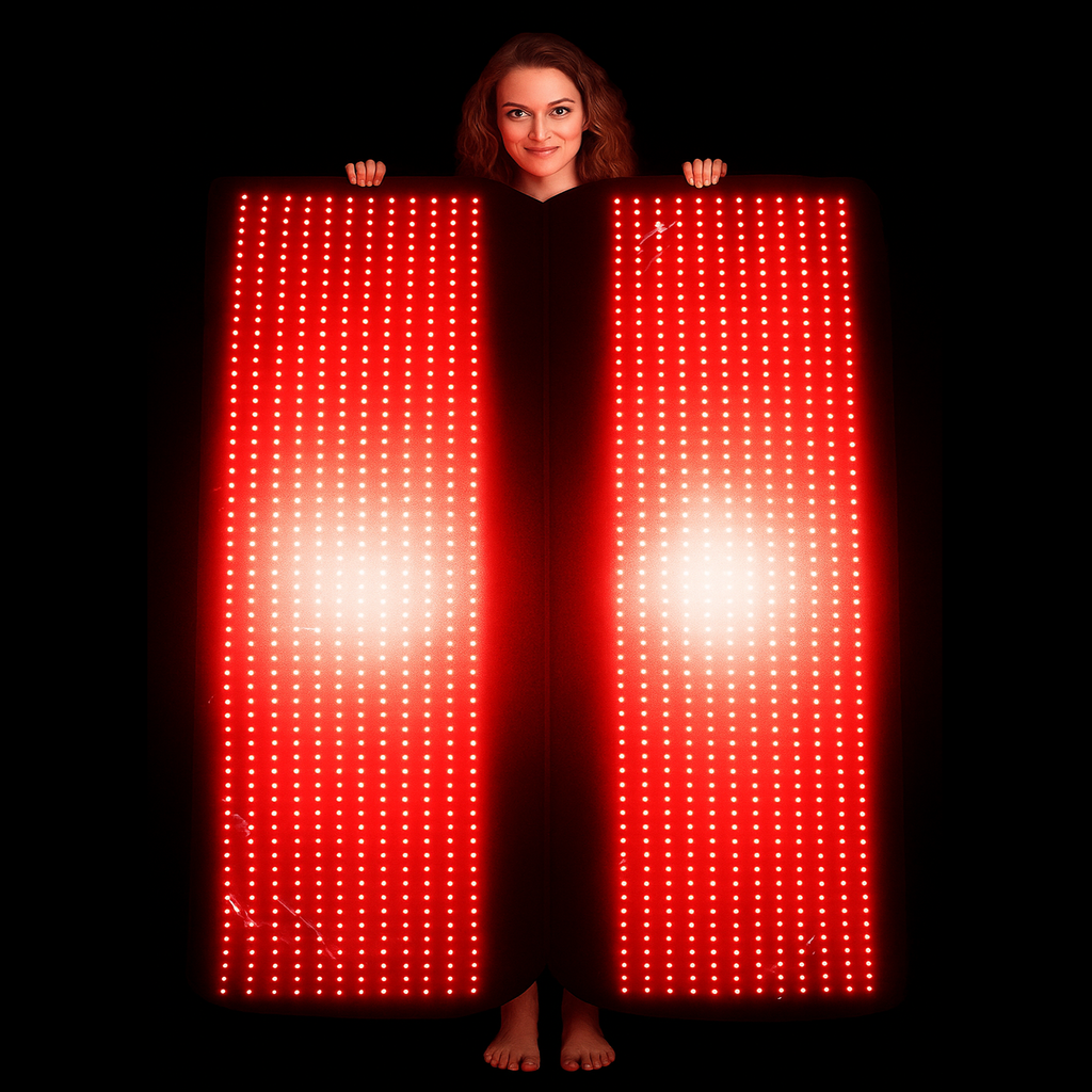 NovaThera Pro Full Body Sleeping Red Light Therapy Mat With 3600 LEDs 660nm And 850nm