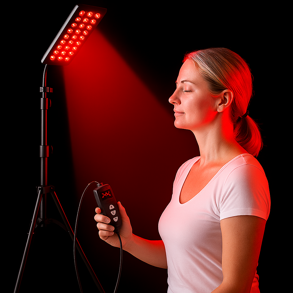 Flexible Red Light Therapy Lamp for Home and Personal Use