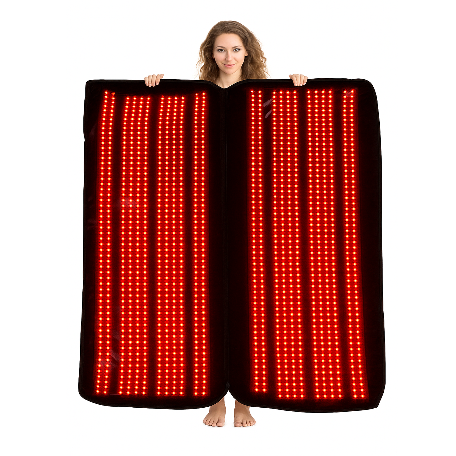 Total Body Red Light Therapy Mat With 2320 LEDs 660nm and 850nm