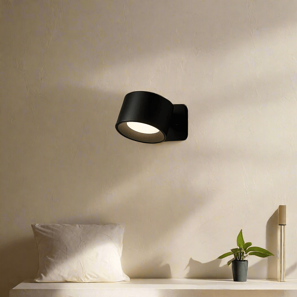 NovaGlow Wireless 360-Degree Rotating LED Lamp for Flexible Lighting