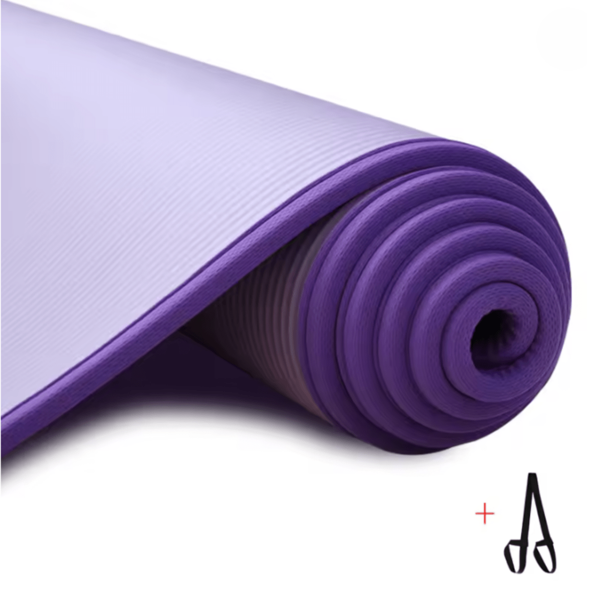 CalmFlex Extra Thick Non Slip Yoga Mat for Comfort and Stability