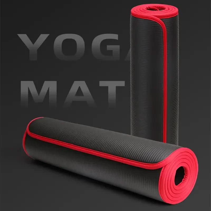 CalmFlex Extra Thick Non Slip Yoga Mat for Comfort and Stability